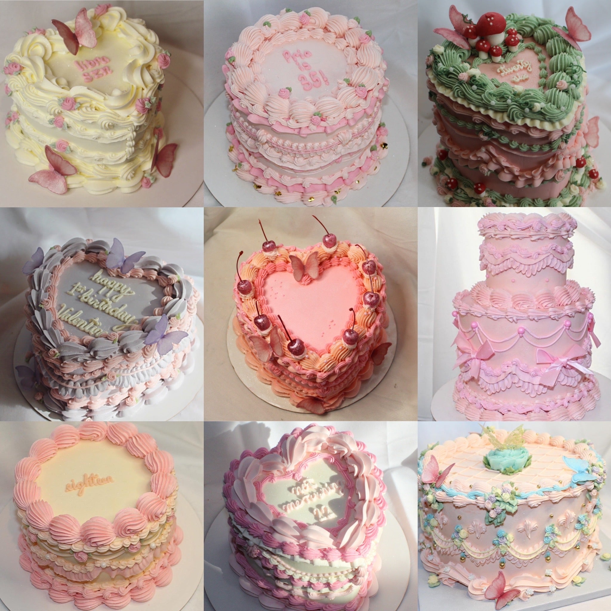 custom cakes