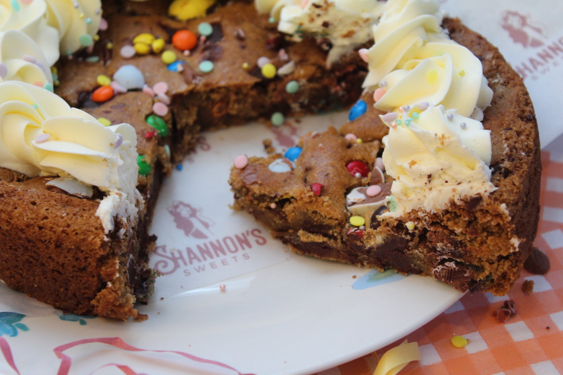 Easter Cookie Cake